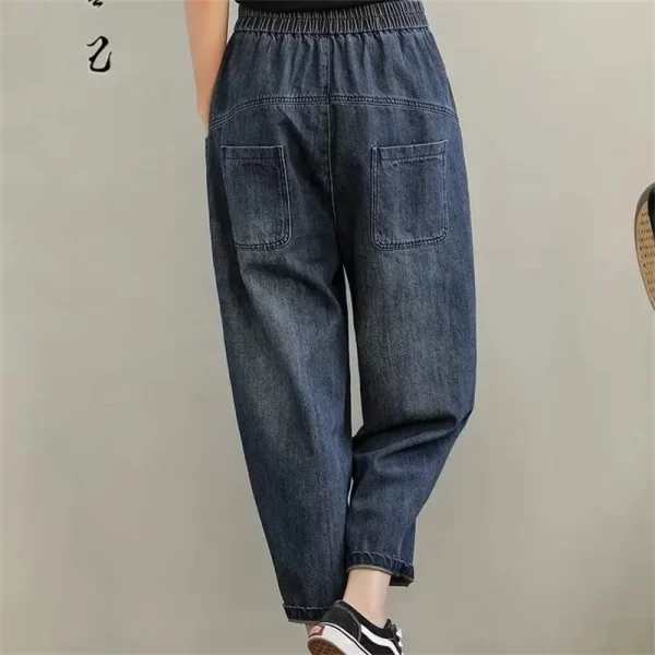 Calça jeans harém - Image 3