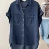 Camisa jeans feminina - Image 2